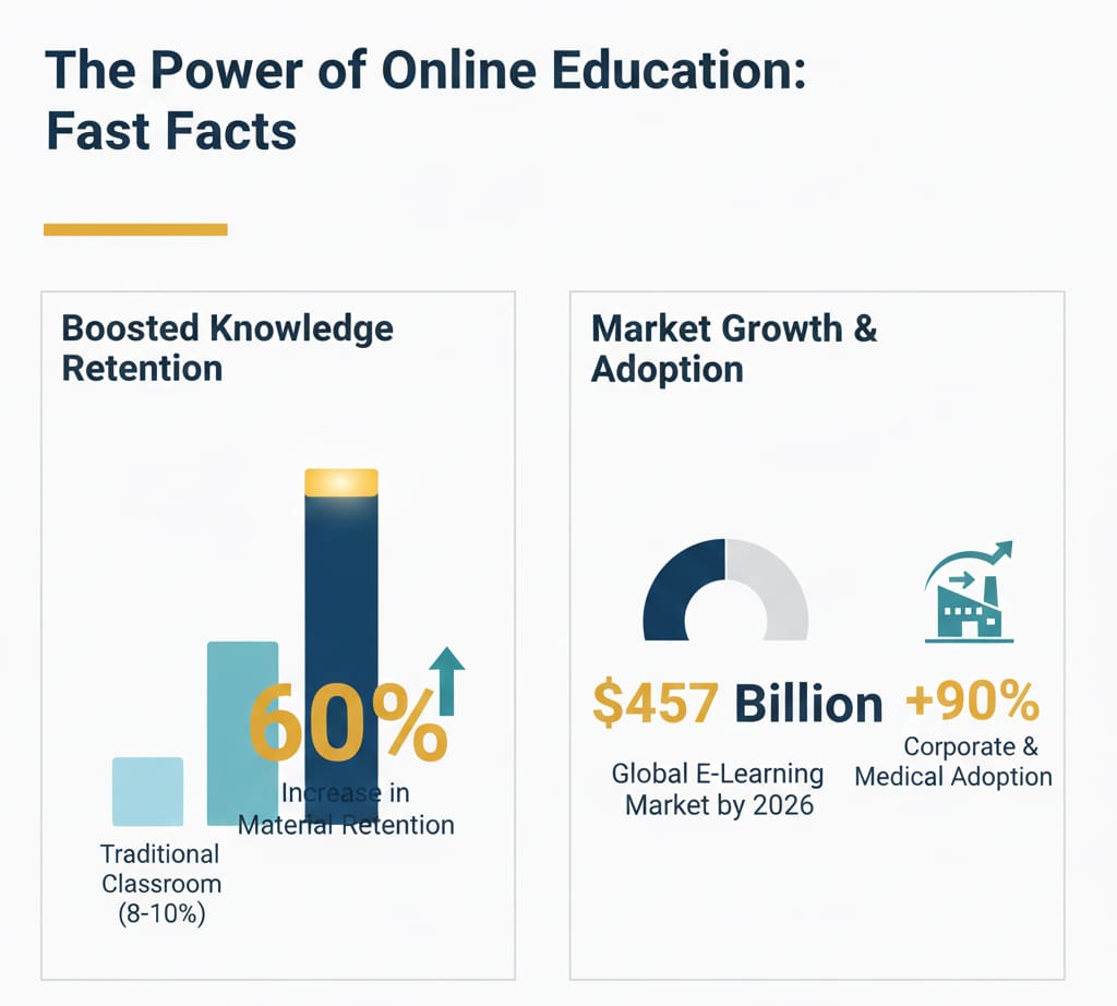 the power of laser online education