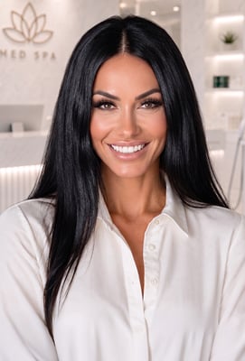 Anastasia Andreani, Certified Laser Safety Officer and President of AML Laser Academy